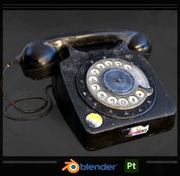 Telephone 3dmodel