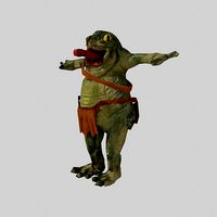 Frog Humanoid Warrior