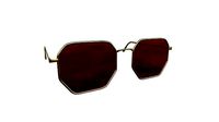 Sunglass H02 Golden Red - Character Design Fashion