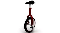 Unicycle 3D model