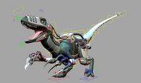 Weaponized Velociraptor - Rig