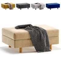 Pouf Amer Velvet Beige 5 Colors Version divan ru