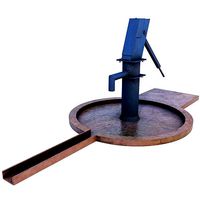 Water stream pump Low-poly 3D model - GameReady