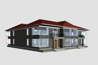 Villa 098 3D Model