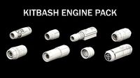 Sci-Fi KitBash Engine Pack II - Star Wars