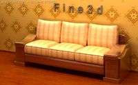 01Multiplayer sofa011 3D Model