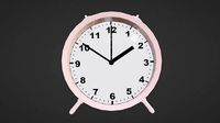 Pink Desk Clock