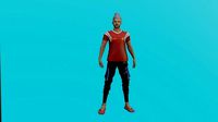 FREE FIRE 3D MODEL