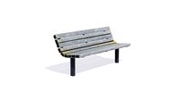 Wooden Bench Weathered 2