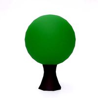 Cartoon tree 3d model