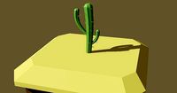Simple Cartoon Cactus