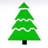 Cartoon tree 3d model