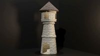 Lowpoly Old Tower