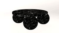 Kelly Wearstler Morrro Coffee Table Low Small