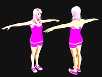 Female Girls Character
