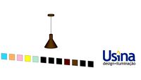 PENDENTE VERGE Ø22,5X22,2CM ALUMÍNIO - USINA 16704/22