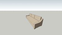 swoop arm sofa