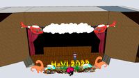 Design concept decoration H-Vi IE 2022 Event at Taman Budaya Lampung