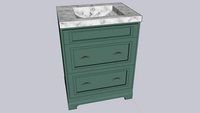 Meuble de salle de bains Trendy 1 sans robinet .skp Meuble de salle de bains Trendy 1 sans robinet