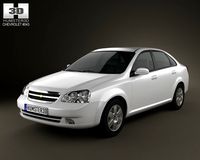 Chevrolet Lacetti Sedan 2011 3D Model