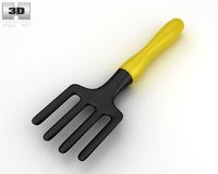 Hand Fork 3D Model