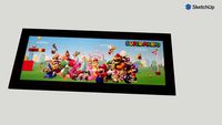 Super Mario Framed Art