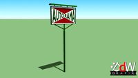 Autorama Reclamemast