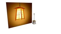 Đèn thả gổ phong cách Nhật Bản DAT-07