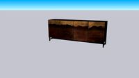 Four Hands STORMY SIDEBOARD-AGED BROWN