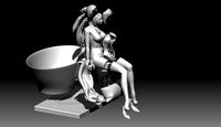 NANA [sexy girl project - 01] 3D print
