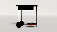 Float Serving Cart by Miras