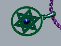 Star of David 3D Model