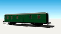 2-axial service carriage Dsd type 'Rybák' (1946-1947)