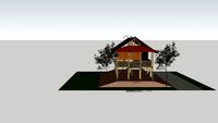 Rumah Panggung Kab. Minahasa, Sulawesi Utara