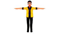 Cartoon man