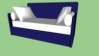 Trundle sofa bed