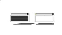 LMJ cassette air conditioner R-series 1way