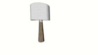 tafellamp hout jeroen