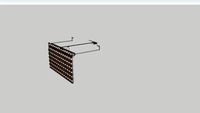 Porton electrico metal-madera.