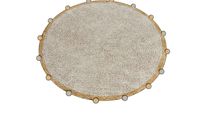 DECOR - Infantil - Tapete redondo com pompom