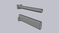 Cabideiro inox