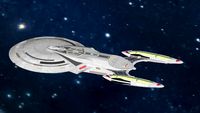 Startrek USS Paris Excalibur Class Refit
