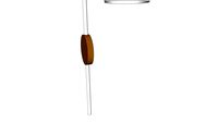 DUOMO PICCOLO WALL STEM LIGHT - Matte white