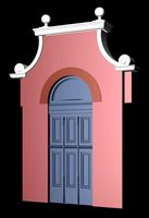 Holland Architecture Door001 3D Model