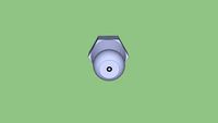 Nozzle for grease pump fitting