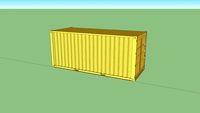 Conex shipping container