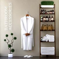 Shelves for bathrooms with Bathrobe.H-1900mm (336625)