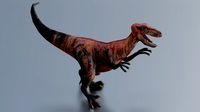 DINOSAUR LOW POLY GAMEREADY 3D MODEL