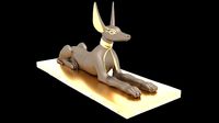 Figure of God Anubis