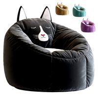 Character Bean Bag Chair Black Cat (336771)